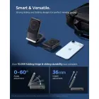 SPIGEN ESSENTIAL EF302MOQ Qi2.2 2IN1 MAGNETIC MAGSAFE WIRELESS CHARGER BLACK Фото num