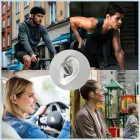 Bluetooth headphones 4smarts SkyBuds OWS with AI screen beige Foto 9