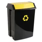 Waste bin 50L yellow — Photo 1