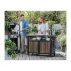Grill table Deco Unity XL 207L walnut tone — Photo 2