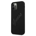 Guess GUHCP12LLSVSBK iPhone 12 Pro Max 6,7" czarny|black hardcase Script Vintage — Фото 2