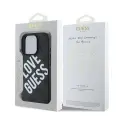 Guess PU Leather 4G Big Love Logo MagSafe Case for iPhone 16 Pro Black Фото num