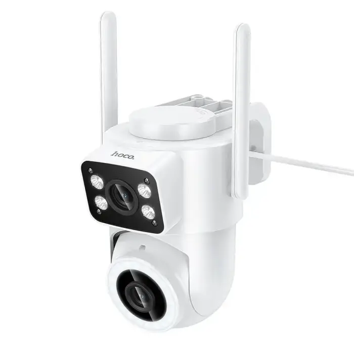 Outdoor camera 2MP Full HD Wi-Fi Hoco D9 white