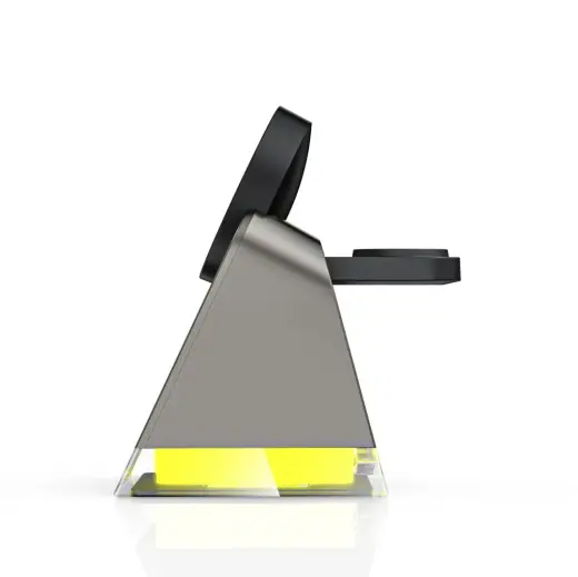 TECH-PROTECT QI15W-A43 3IN1 MAGNETIC MAGSAFE WIRELESS CHARGER BLACK Foto 5