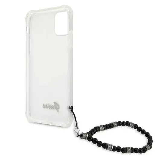 Guess GUHCN61KPSBK iPhone 11 6,1" | Xr  Transparent hardcase Black Pearl Photo