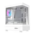 Darkflash DB330M computer case + 3 aRGB fans (white) Foto 1