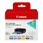 Canon Ink PGI-550 CLI-551 PGI550 CLI551 Multipack (6496B005) — Foto 2