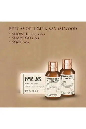 Debenhams Men the Fuzzy Duck Bergamot, Hemp & Sandalwood Men's Luxury Essentials Gift Set Foto 4