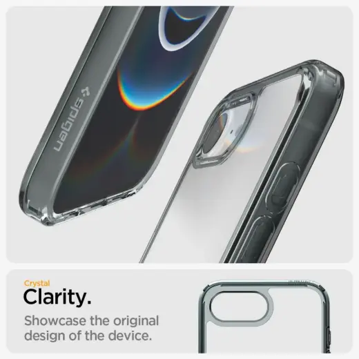 Spigen Ultra Hybrid Case for iPhone 16e - Gray Фото num