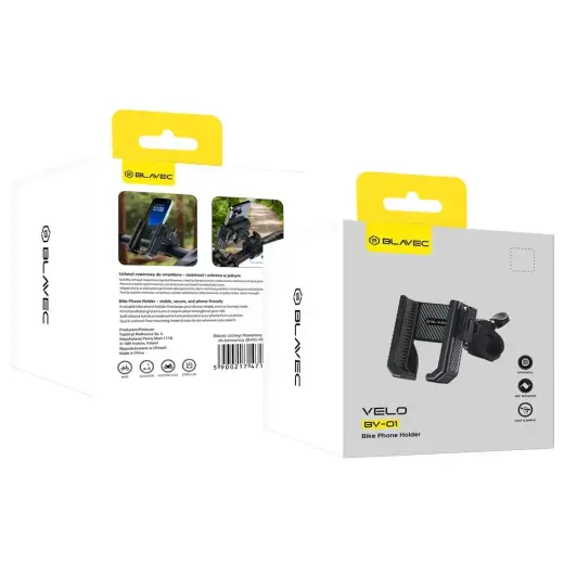 Blavec Uchwyt Rowerowy BV-01 Velo to handlebar (BV01-HB) black Photo