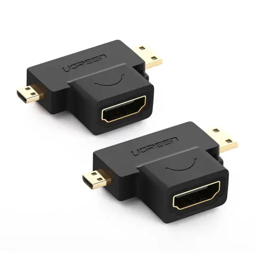 UGREEN 20144 adapter mini | micro HDMI to HDMI (black) Foto 18