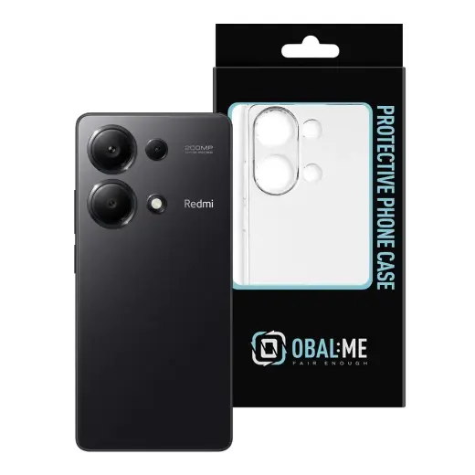 OBAL:ME TPU Case for Xiaomi Redmi Note 13 Pro 4G Transparent Foto 2