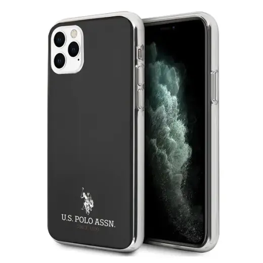 U.S. Polo USHCN65TPUBK Small Horse maciņš telefonam iPhone 11 Pro Max melns