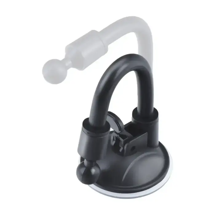 Car phone holder Forcell F-Grip Carbon Bracket arm 17cm windshield black Photo