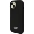 Audi Silicone Case for iPhone 15 Plus - black — Фото 3