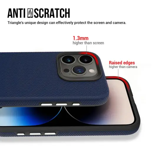 Vmax Triangle case for Samsung Galaxy A34 navy blue Photo