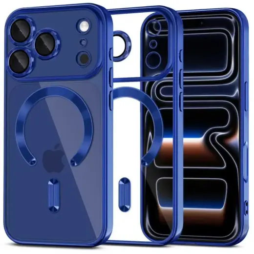 TECH-PROTECT MAGFLEX MAGSAFE IPHONE 17 PRO SHINY DEEP BLUE
