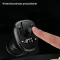 USAMS Zestaw głośnomówiący C21 z transmiterem FM, Bluetooth 5.0, MP3, 2xUSB 3,4A czarny|black CC115GC01 (US-CC115) Photo