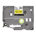 Brother TZE-Schriftbandkassette TZESchriftbandkassette TZe-611 TZe611 Yellow Black (TZE611) Фото num