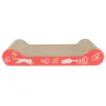 Nail sharpener : Trixie Wild Cat scratching cardboard, 41 × 7 × 24 cm, orange Photo