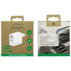 Wall Charger 4smarts Pocket GaN 100W 2xUSB-C + USB-A white Foto 2