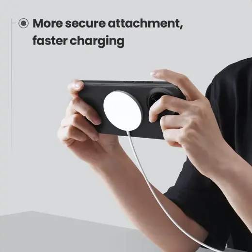 Nillkin Super Frosted PRO Magnetic Back Cover for Poco F7 Ultra Black Foto 2