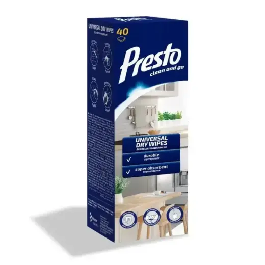 Universal wipes roll 40 pcs., box