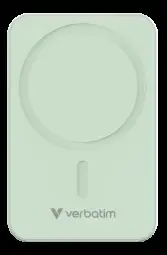 Enerģijas krātuve Verbatim Charge n Go 20000mAh Magnetic Wireless Charge Green