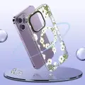 Tech-Protect MagMood MagSafe case for iPhone 15 Pro - daisies with leaves Photo
