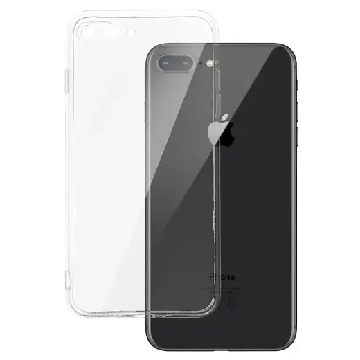 Back Case 2 mm maciņš telefonam iPhone 7 Plus | iPhone 8 Plus caurspīdīgs