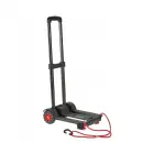Easy-to-fold transport trolley with a load capacity of up to 50 kg Mick 34x24.5x93.5cm black Photo