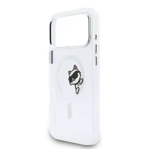 Karl Lagerfeld IML Choupette Peekaboo MagSafe Case for iPhone iPhone 17 Pro Max Transparent Foto 4