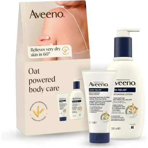 Aveeno, Set Regalo Bellezza, - Skin Relief Body Care Gift Set for Very Dry and Sensitive Skin Фото num