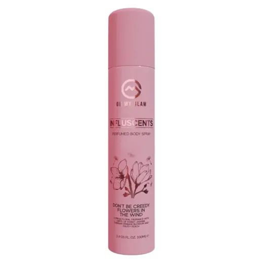 Oh My Glam, Influscents Don't Be Greedy: Flowers In The Wind, Body Spray, 100 ml