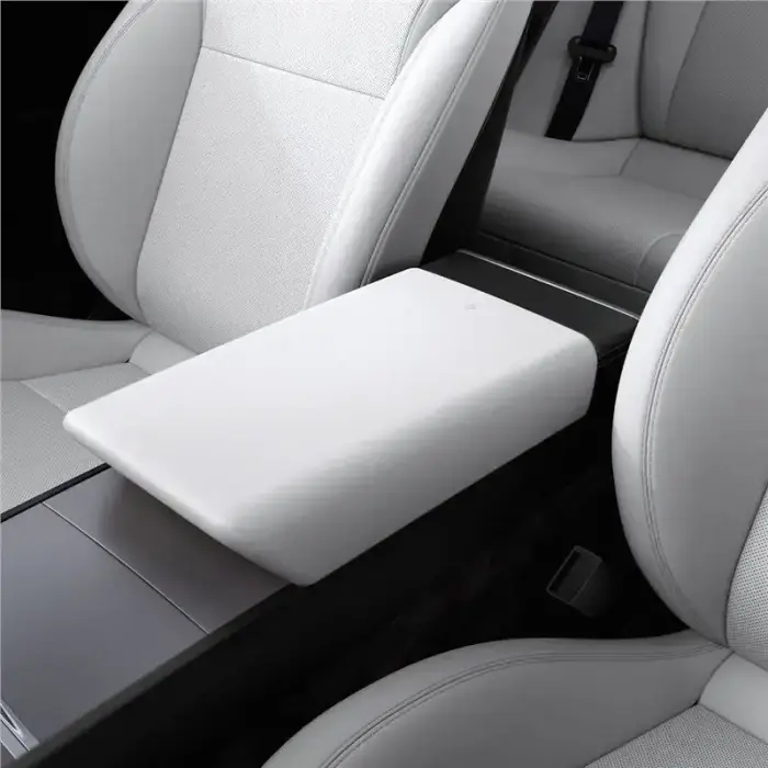 Spigen Tesla Armrest Cover, white - Tesla Model 3 2024