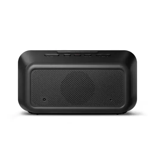 PHILIPS radio pulkstenis, melns Photo