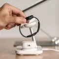 RINGKE 3IN1 QI2 MAGNETIC MAGSAFE WIRELESS CHARGER WHITE Фото num