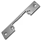 Qoltec Double-sided straight plate for electric door strike | Catch plate | 110mm | Stainless steel Foto 2