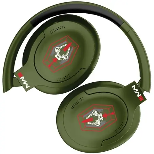 OTL Call of Duty: MW3 ANC słuchawki bezprzewodowe gamingowe | Gaming wireless headphones Olive snake Foto 5