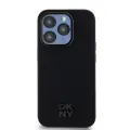 DKNY PU Leather Stack Logo Magsafe Case for iPhone 15 Pro Black — Foto 1