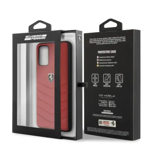 Ferrari Hardcase FEHQUHCS67RE S20+ G985 red Heritage Foto 7
