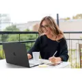 Tech-Protect SmartShell case for MacBook Air 13" M2 | M3 | 2022-2024 - transparent and glitter Foto 5