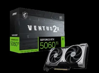 MSI GeForce RTX 5060 Ti 16G VENTUS 2X OC Plus - 16GB GDDR7  HDMI  3x DP Foto 1
