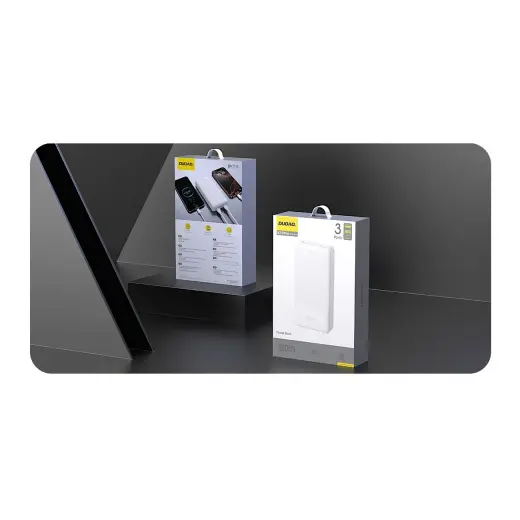 Dudao K10Pro external battery (powerbank) | 20000 mAh | 10W | USB-A, USB-C | white Photo