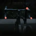 Wozinsky WIS-02 Waterproof Smart Tail Light 1pc - Black Фото num