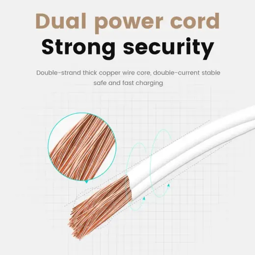 Car Cigarette Lighter Socket Splitter B08 - 3 sockets + 2xUSB - 3,1A 120W with display and cable gold Foto 3