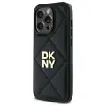DKNY DKHCP14LPQDSLK iPhone 14 Pro 6.1"    czarny|black Quilted Stack Logo — Photo 2