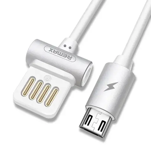 REMAX Cable Waist Drum RC-082m - USB to Micro USB - Grey Foto 8