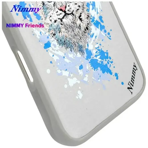 Etui Nimmy Pantera MagSafe do iPhone 16   jasnoszary Photo
