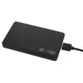 Fusion 2,5" ārējais cietā diska korpuss SATA III | USB 3.0 koka|melns Foto 1